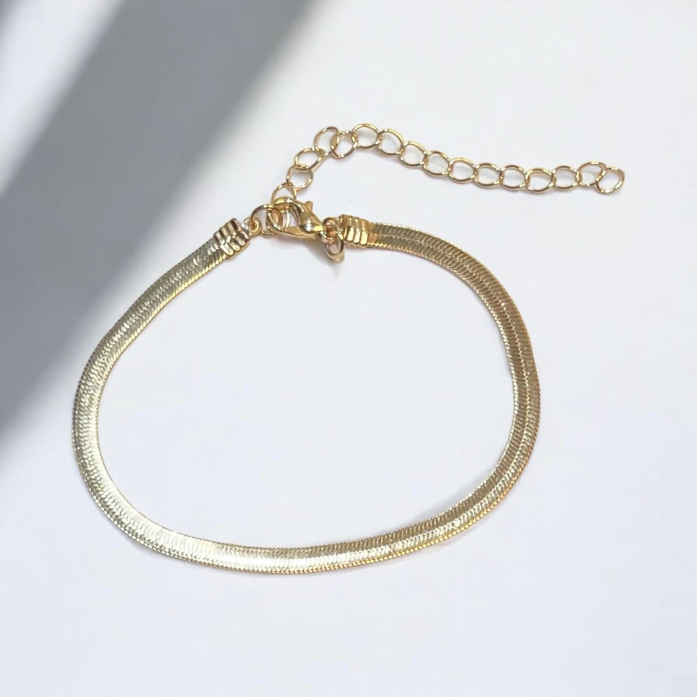 Golden Snake Chain Bracelet